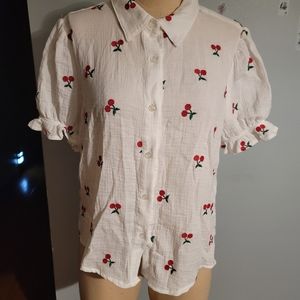 Francesca's Cherry Top